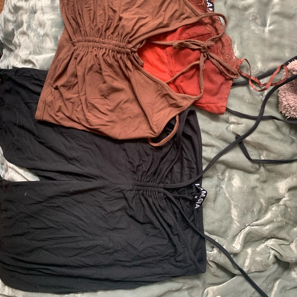 ICONIC I AM GIA lace up pants